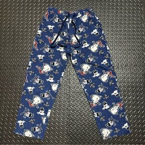 Fruit of the Loom Christmas Holiday Snowman Pajama Pants Sleepwear Mens Medium